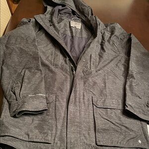 Royal Robbins Men's Charcoal Raincoat